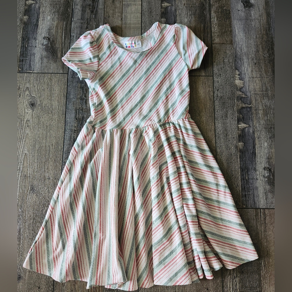 DotDot Smile Christmas Dress Girls 3/4